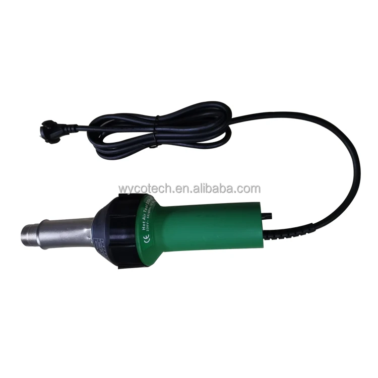 1600W hot air plastic welding gun, 220v 1600w handheld plastic welder hot air gun hand tool vinyl welding heat gun kit