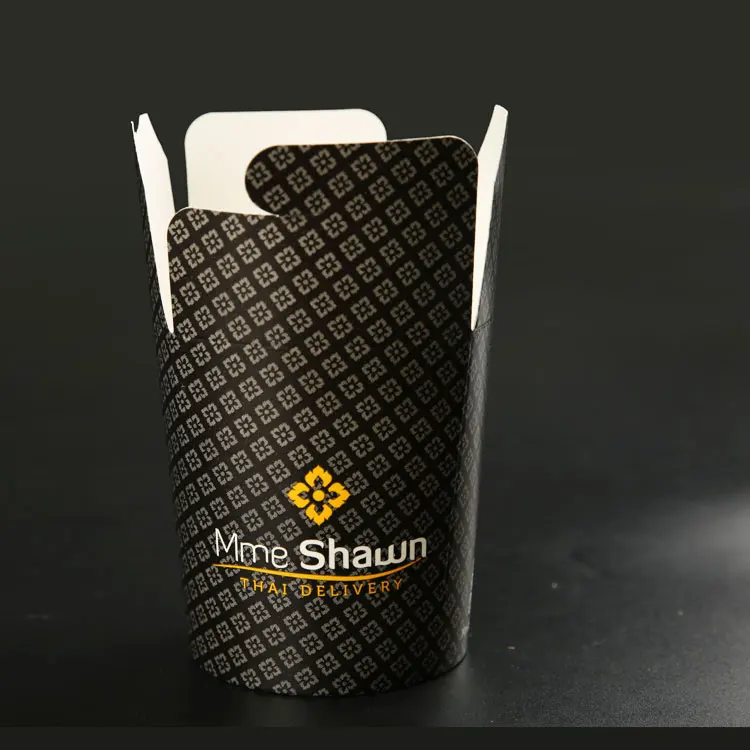 Wholesale Custom logo Take away Noodle Packing Paper Box Fast Food Packaging
