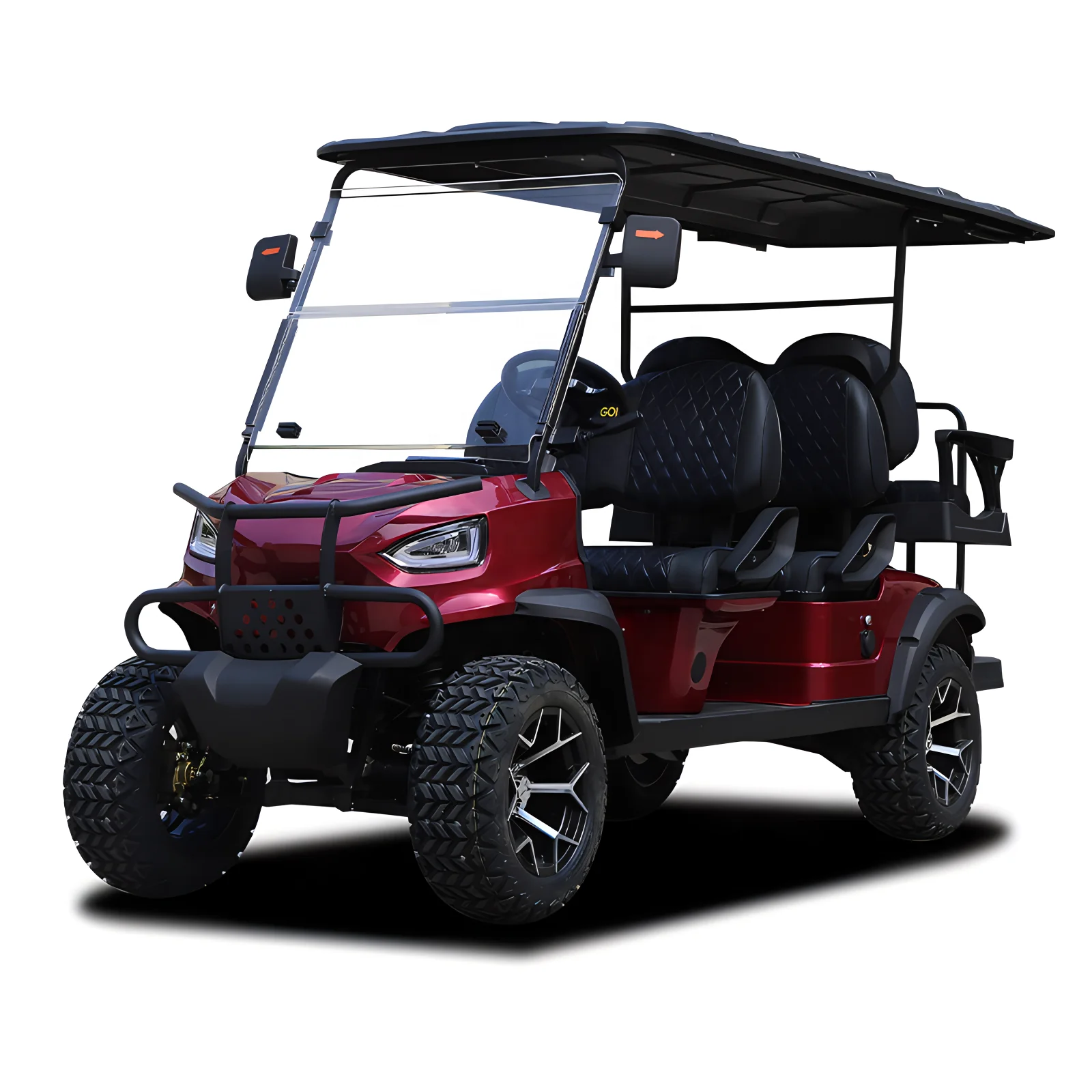 2024 New Model Golf Carts 2 Seat 4 Seat Electric Golf Cart with CE Train Parts & Accessories Golf Cart Accessories Ezgo Club Car