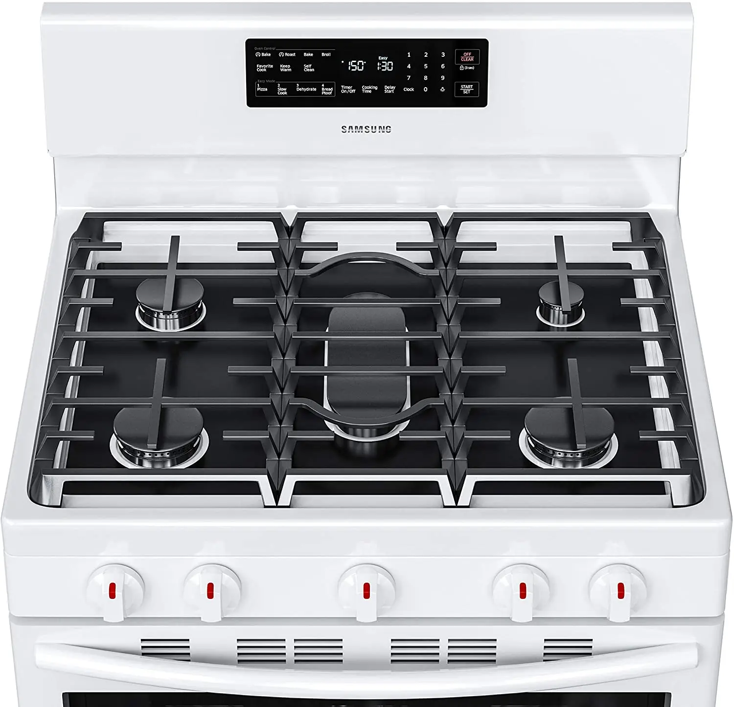 2024 hot new style Customized 5-burner ptfe stovetop protector62*41.5cm black gas stove cover burner protector liner