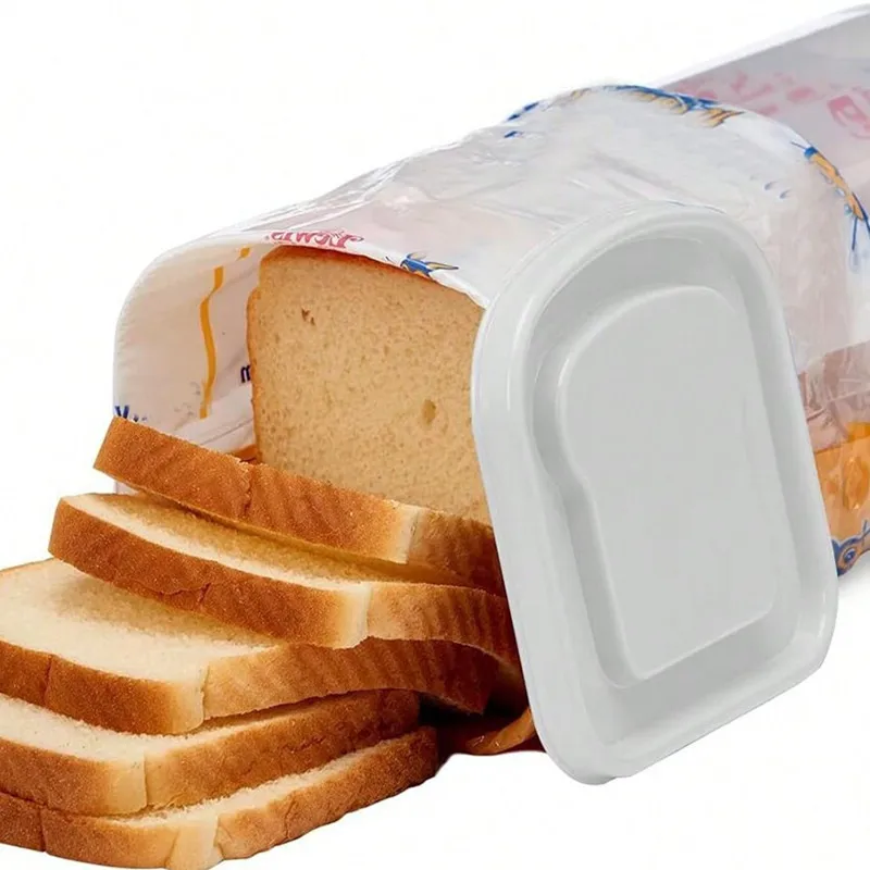 Пластиковый контейнер для хлеба, хрустящий сэндвич-Чиппер, можно хранить в холодильнике, Диспенсер Для Хранения Хлеба