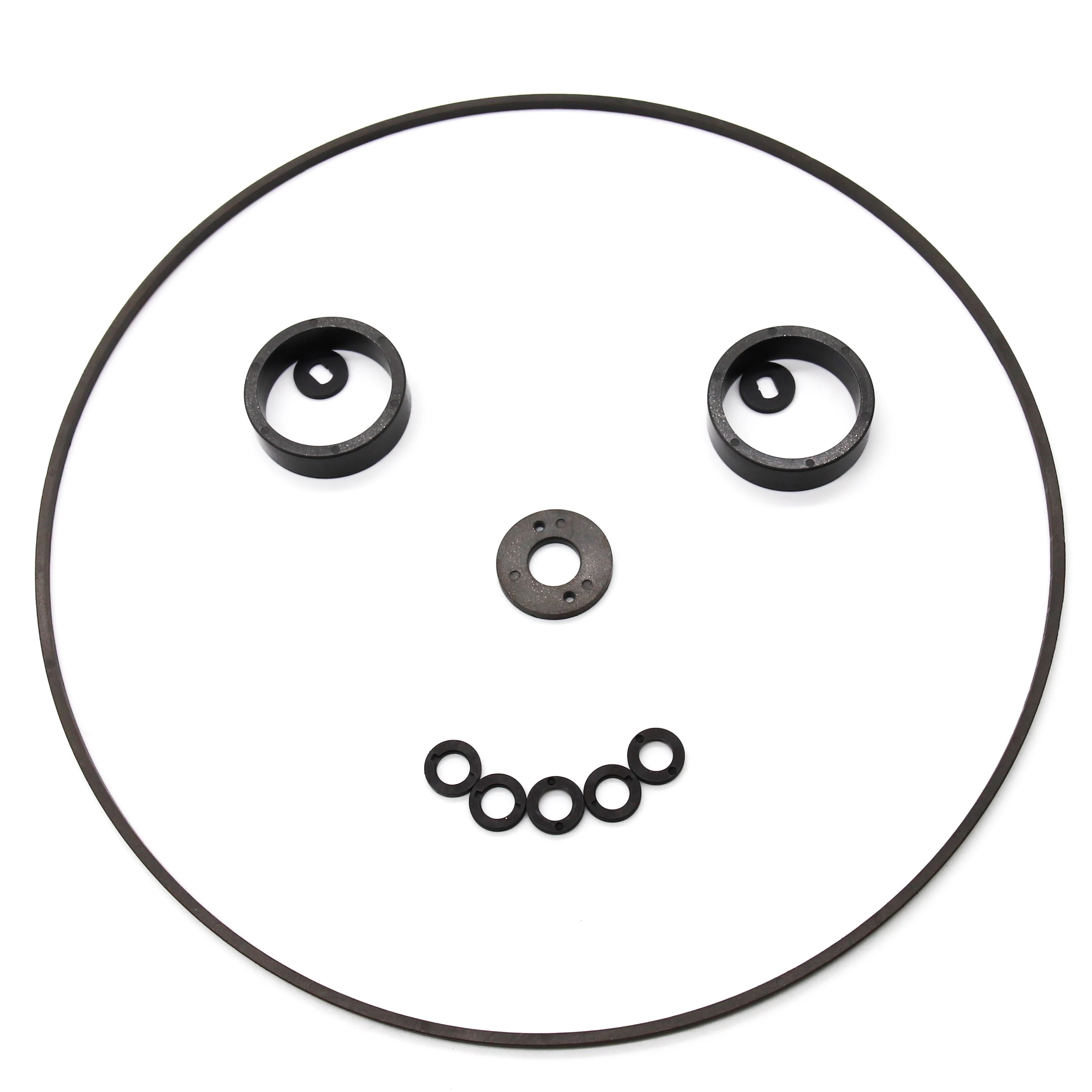 Ring Round Shaped Injection Molding NdFeB Neodymium Bonded Magnets