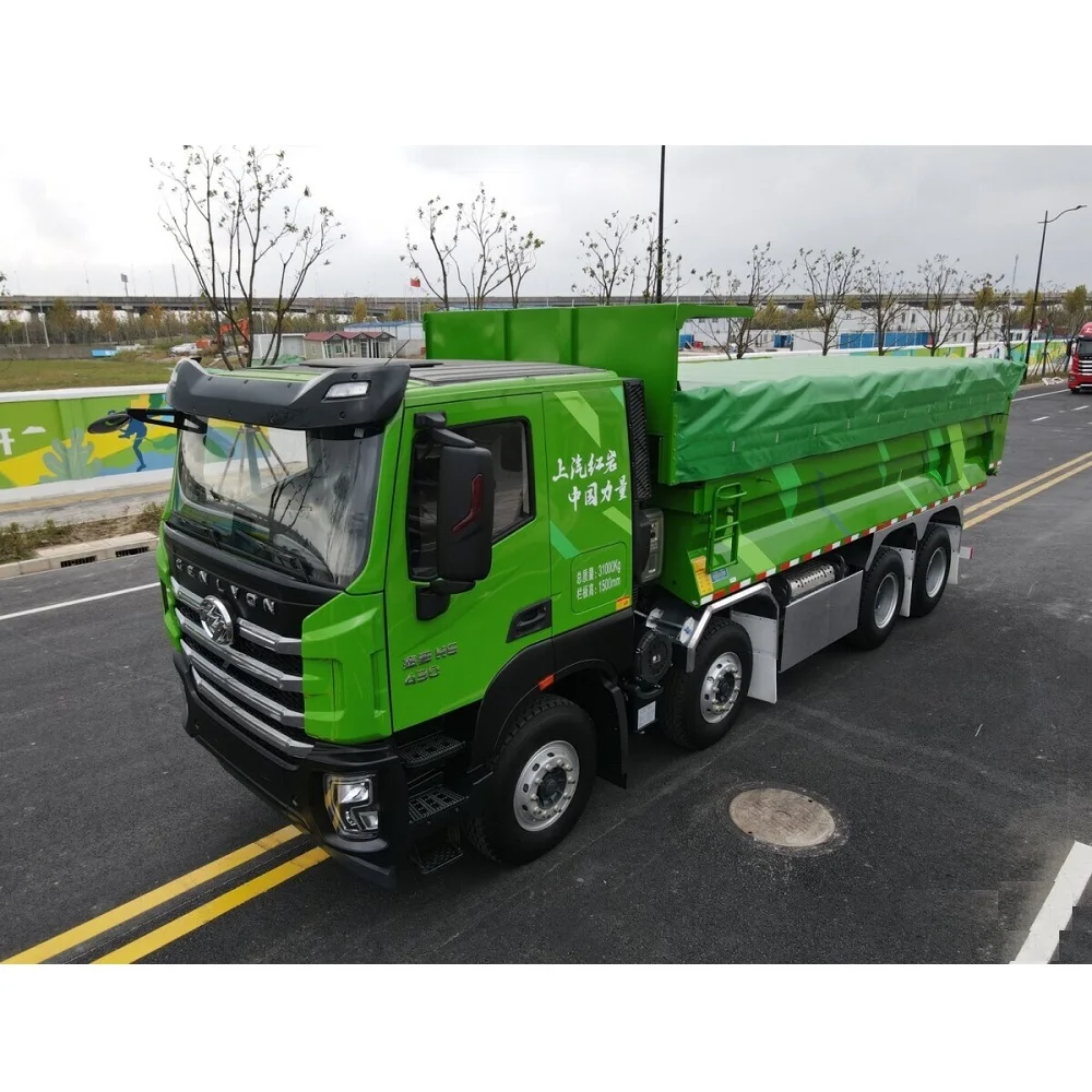 Hongyan Genlyon IVECO 8X4 Euro5 Dump Trucks 12 Wheel 80 ton Factory Direct high high quality  heavy duty  mining Tipper Dump Tru