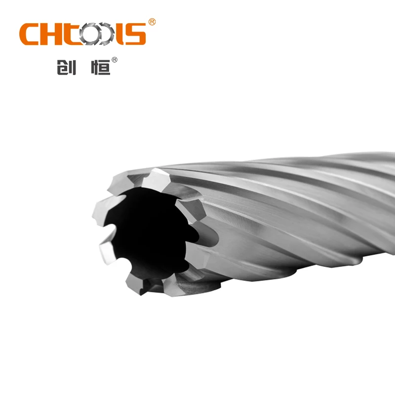 CHTOOLS Премиум кольцевые фрезы Weldon Хвостовик HSS для нержавеющей стали и пластика высокоскоростной стальной материал