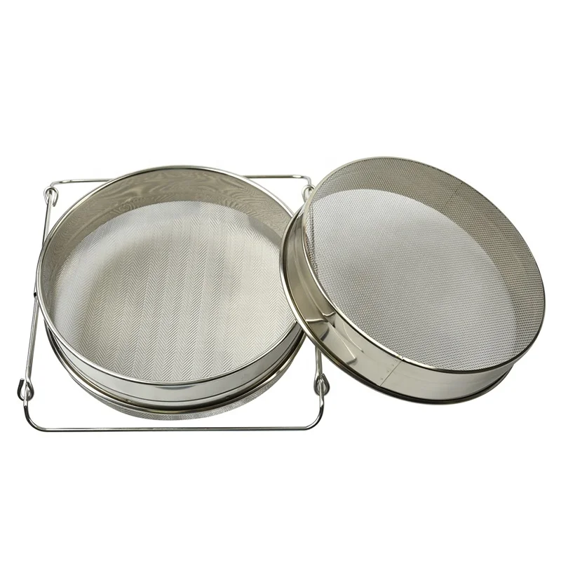hot products honey harvesting double honey strainer