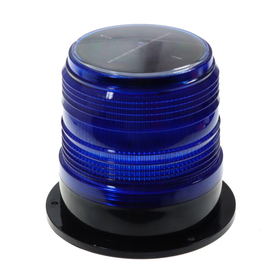 Solar LED Driveway Road Building Truck Chimney Telecom Tower Strobe Timing Aviation Warning Marker Light