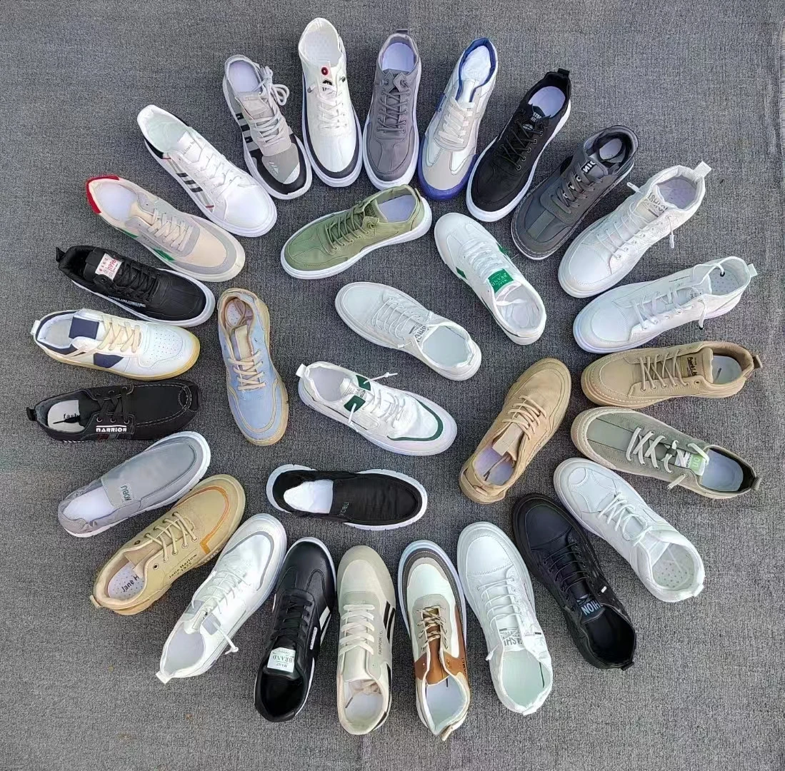 Factory Wholesale Low Price Stock Shoes And Sneakers Non-Slip Lace-Up Men Sport Shoes Stock Original