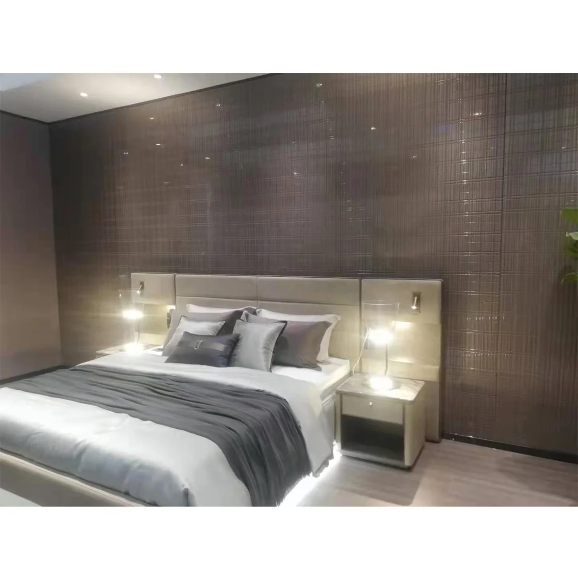 3D background waterproof environment friendly resin veneer wall panel