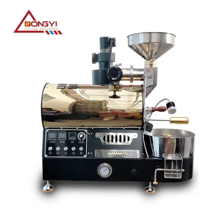 Household commercial coffee roasters and Dongyi professional coffee roasters 1kg 2kg and small capacity coffee roasters