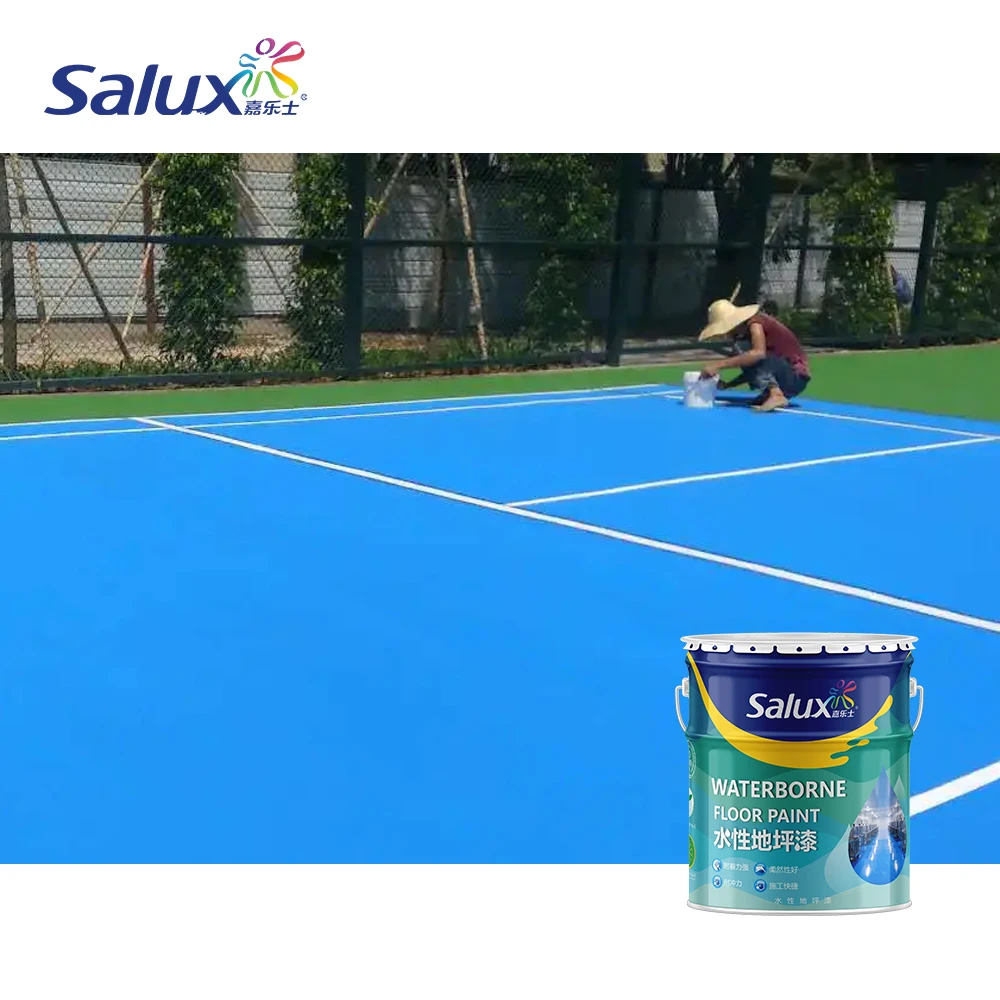 epoxy resin self-leveling floor paint dust-proof and wear-resistant anti-corrosion floor paint