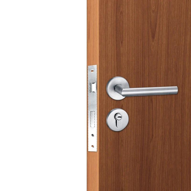 Hot Sale Door Lock Front Plate with Iron White Wooden Packing Finish Outer Material Zinc Origin