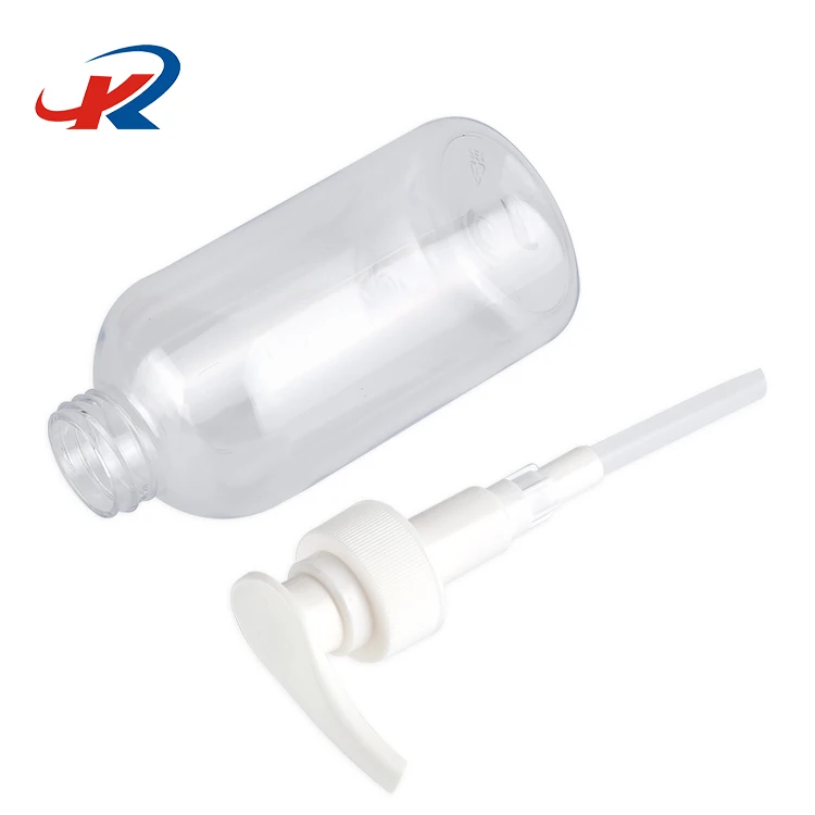 
Shower Gel Shampoo Bottle 350Ml Cosmetic Pet Pump Plastic Lotion Bottle 