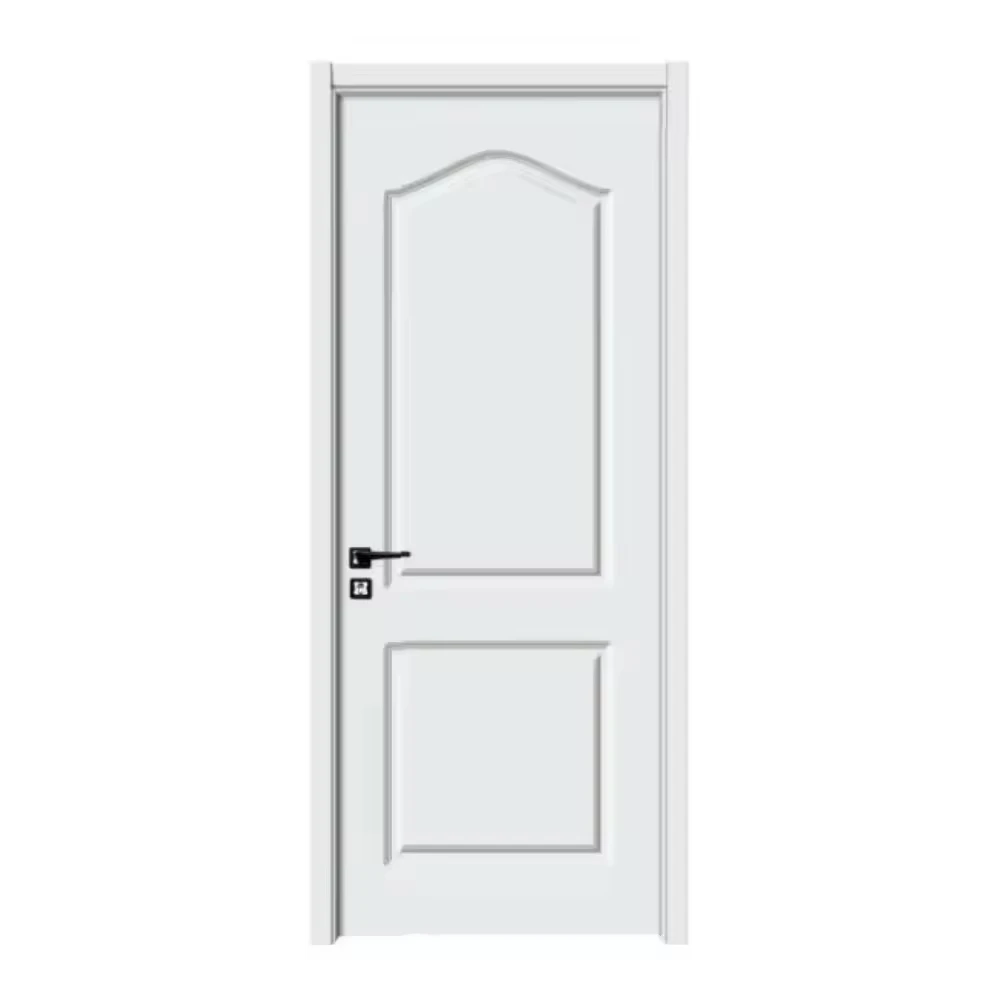 Residential Fashionable Cleanable Undeformed Oak Noise Preventive Eco-friendly Wpc Slab Sound Proof Interior Composite Wood Door