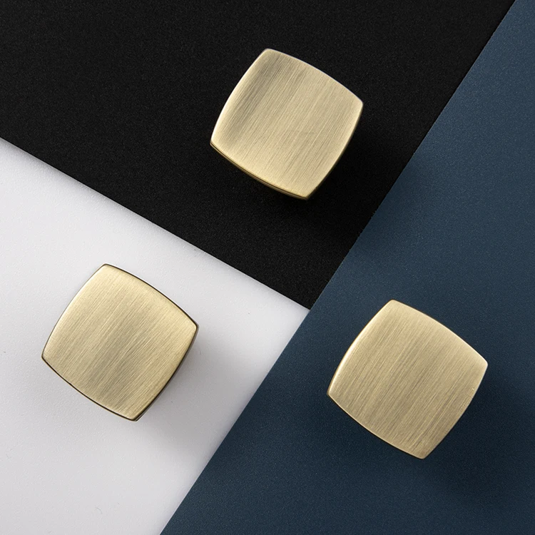 Разные формы твердые ручки шкафа из цинкового сплава матовые латунные и для кухонного