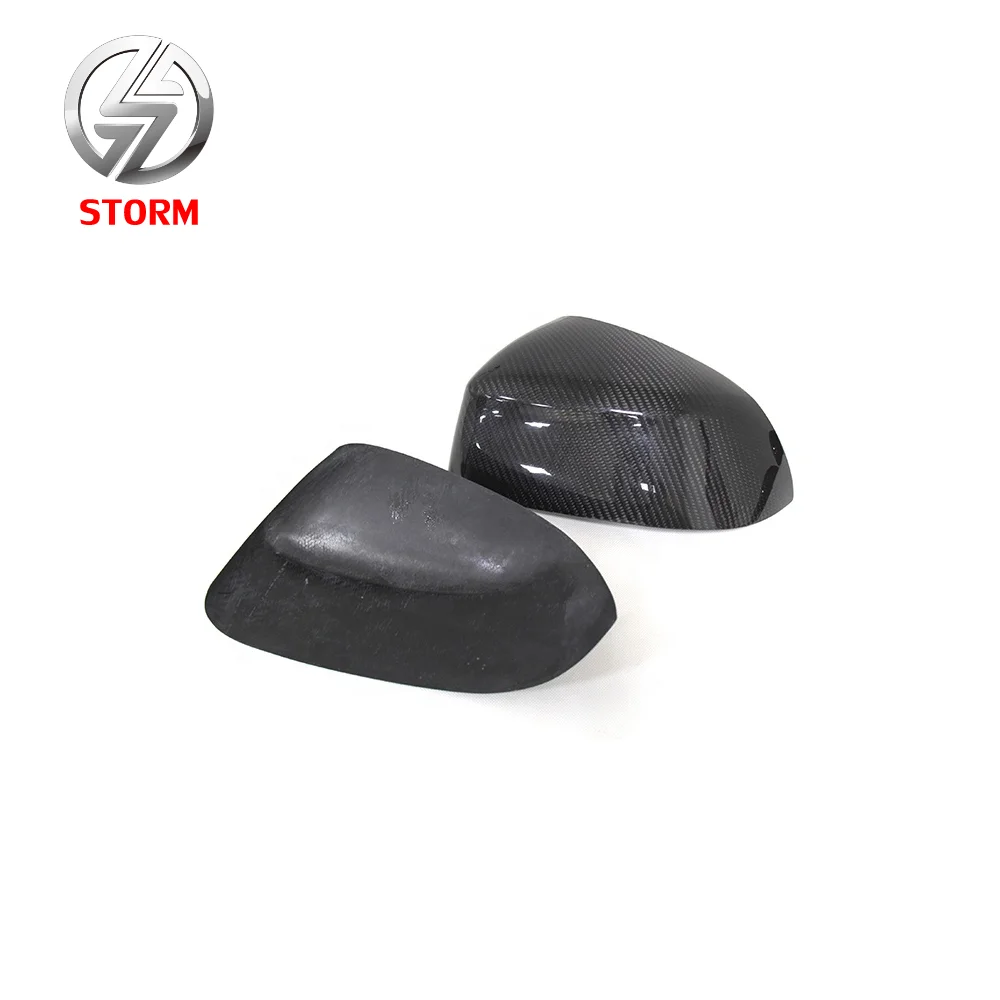 High Quality Gloss Black Finished Carbon Fiber Side Mirror Cover For Range Rover Sport/Vogue 14-on