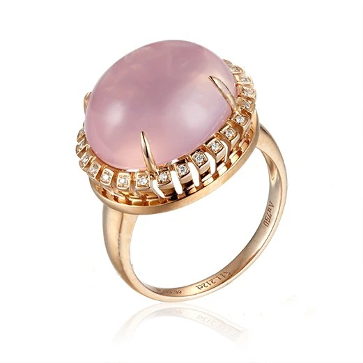 Jingzhanyi Jewelry Factory  18K gold inlaid jade ring 14K gold inlaid jade ring custom Inlaid gemstone ring customization