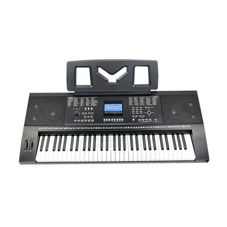 Oem support 758 61 keys touch response electric piano with usb mp3 player and  teaching mode and sustain interface and midi