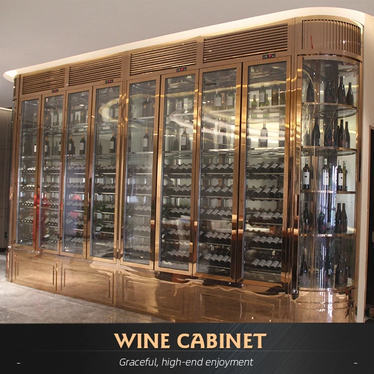 JOSOO wholesale Small Wine Refrigerator Bar Wine Storage Cabinet Countertop Beverage Wine Cooler