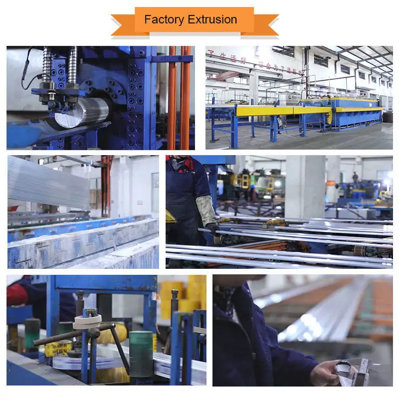 Factory Custom All Kinds Of Aluminium Extrusion Profiles Factory Price 6061 Aluminium Extrusion Profile