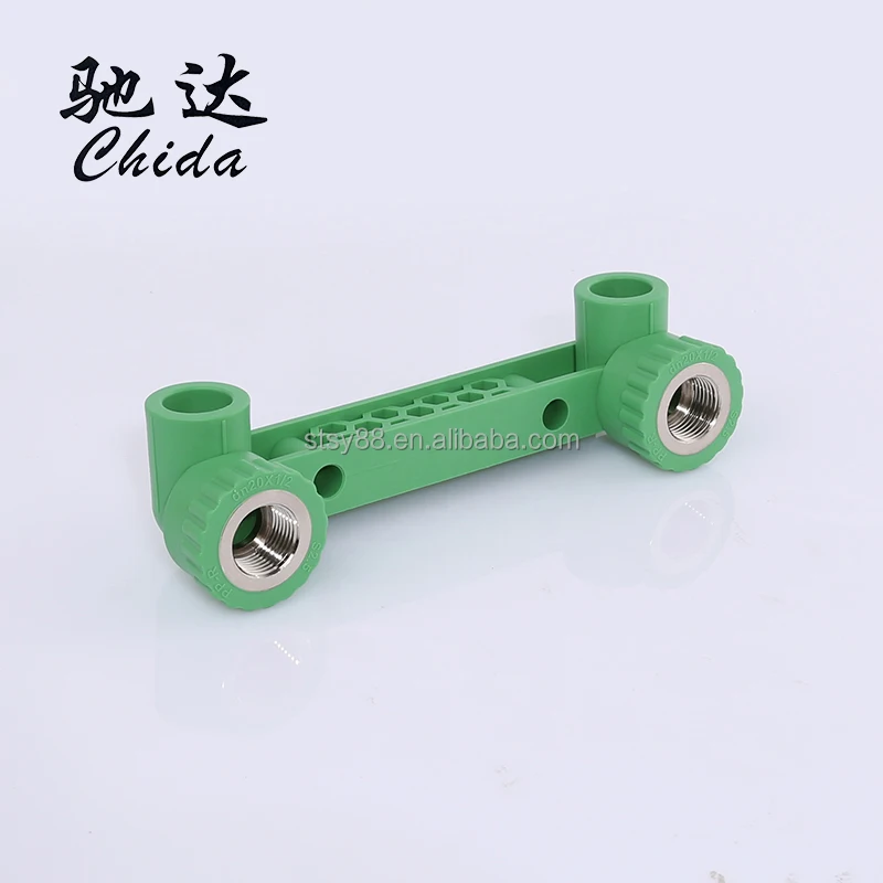 Plumber Material PPR Water Pipe Fittings Plastic Cross Over Bridge Bend 20mm 25mm 32mm PPR Bridge Elbow