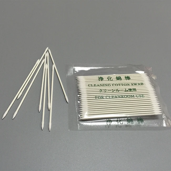 Industrial Cleaning Lint Free Disposable BB-013 Cleanroom Double Pointed Cotton Swab