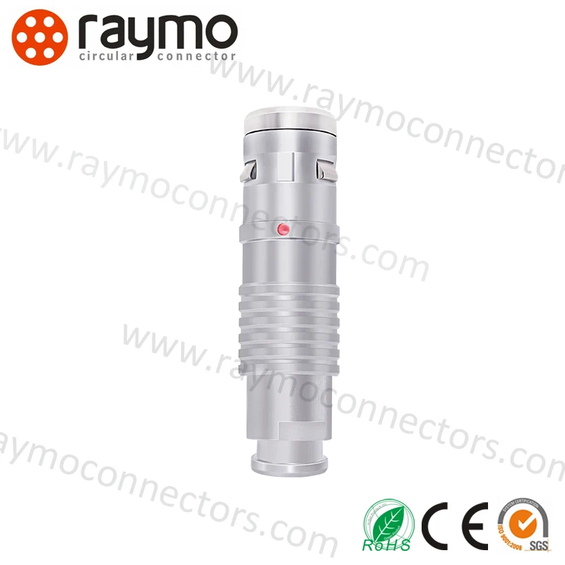 K series FGG straig IP68 waterproof metal circular connector male plug cable mounted connector compatible FGG.1K.316.KLAD52