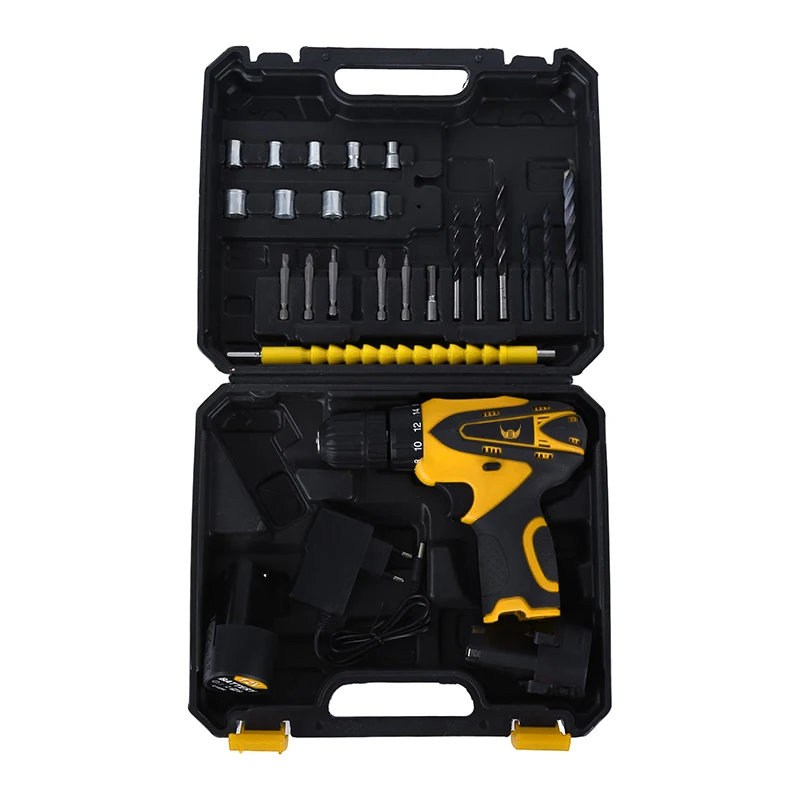 Led Indicator Light Cordless Drill Power Tool Set Combo 3900HA 12V Battery Electric Drill Machine