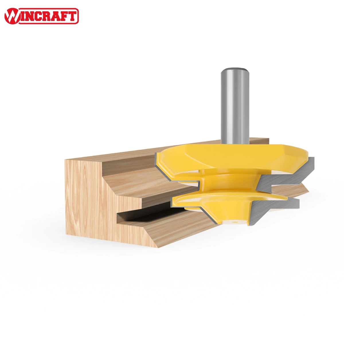 Multi-specification 1/4 Shank 45 Degree 1/2 Stock Lock Miter Router Bit Woodworking Tenon Milling Cutter Carbide Alloy Bit