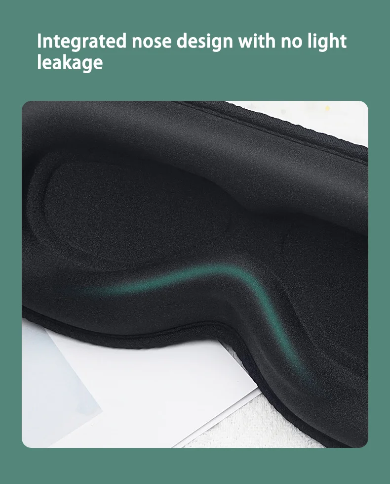 Hot Sale sleeping Leica 3D eye mask travel sleep eye mask texture sleep eye mask