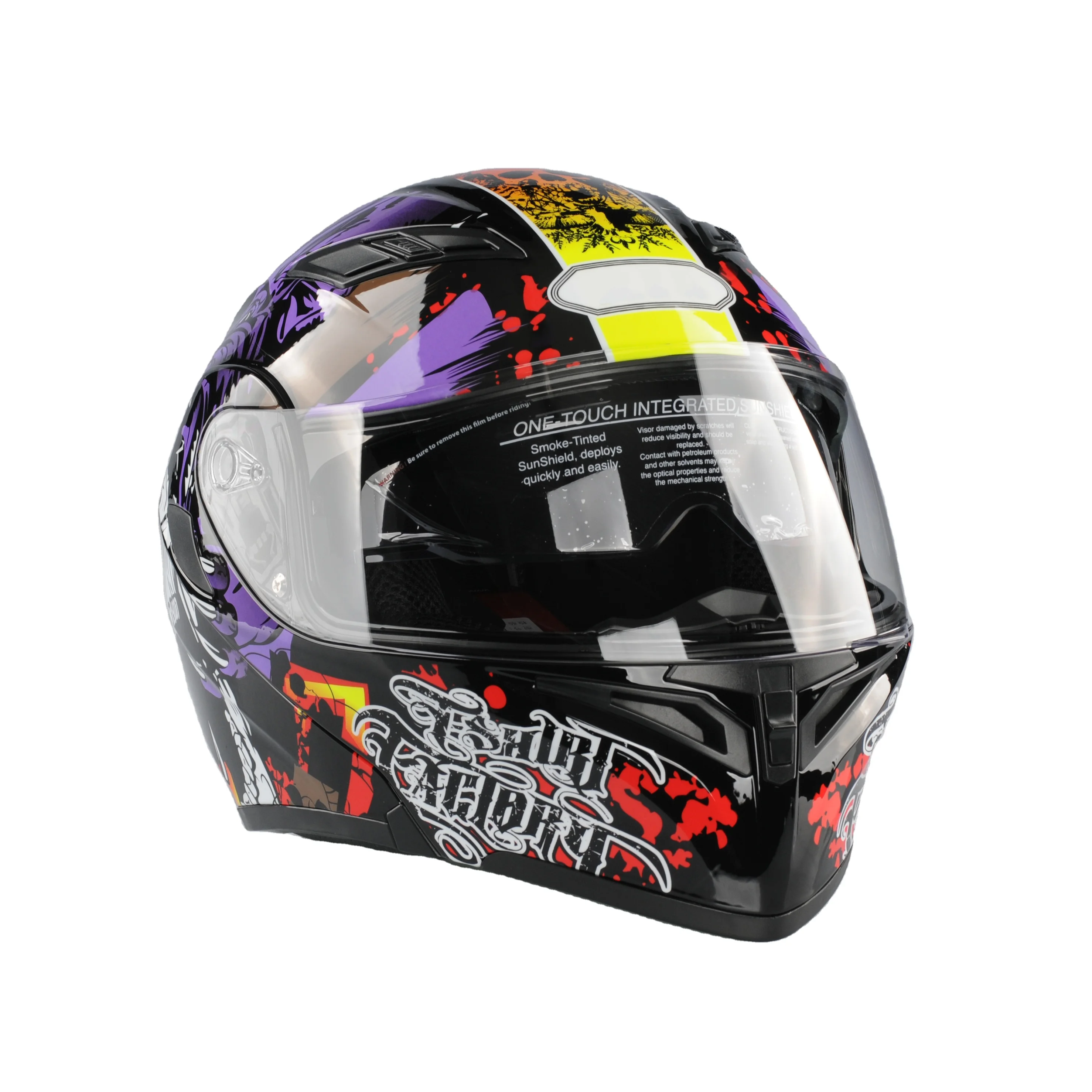 Ym-925 Dot Standard Vintage Casque Moto Predator Flip Up Motorcycle Helmets