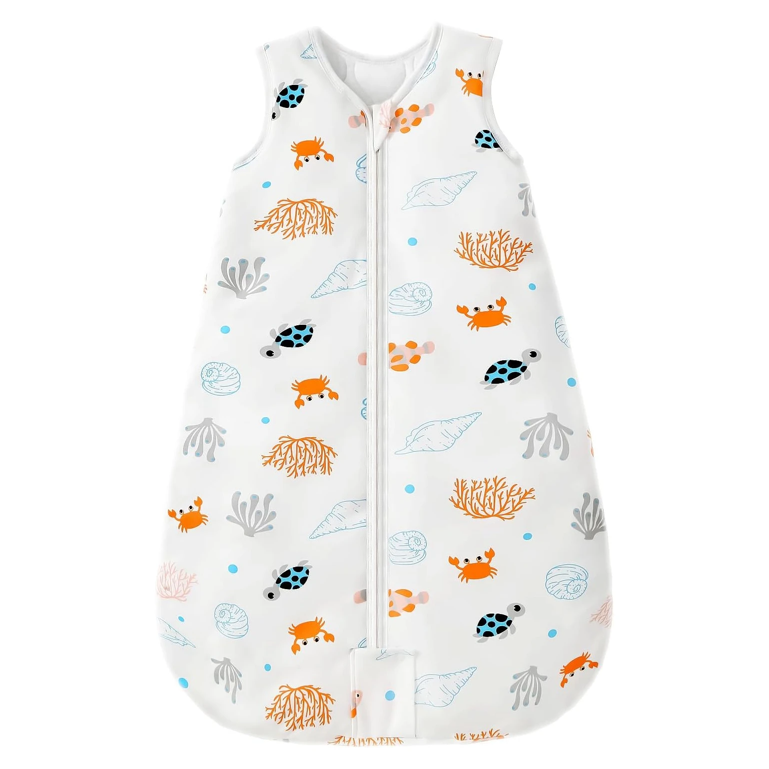 100% Organic Cotton Newborn Pajamas New Spring Autumn Winter Baby Sleeping Bags 1.5 Tog Envelope Kids Pajama