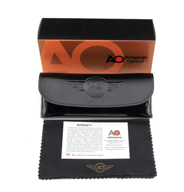 Fashion Glasses AO Sunglasses American Optical Pilot Driving Glass Lens Oculos De Sol