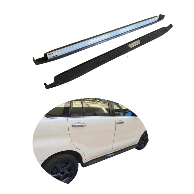 Car Side Accessories Running Boards Pedal Side Steps For Toyota Innova 2016 2017 2018 2019 2020 2021 2022
