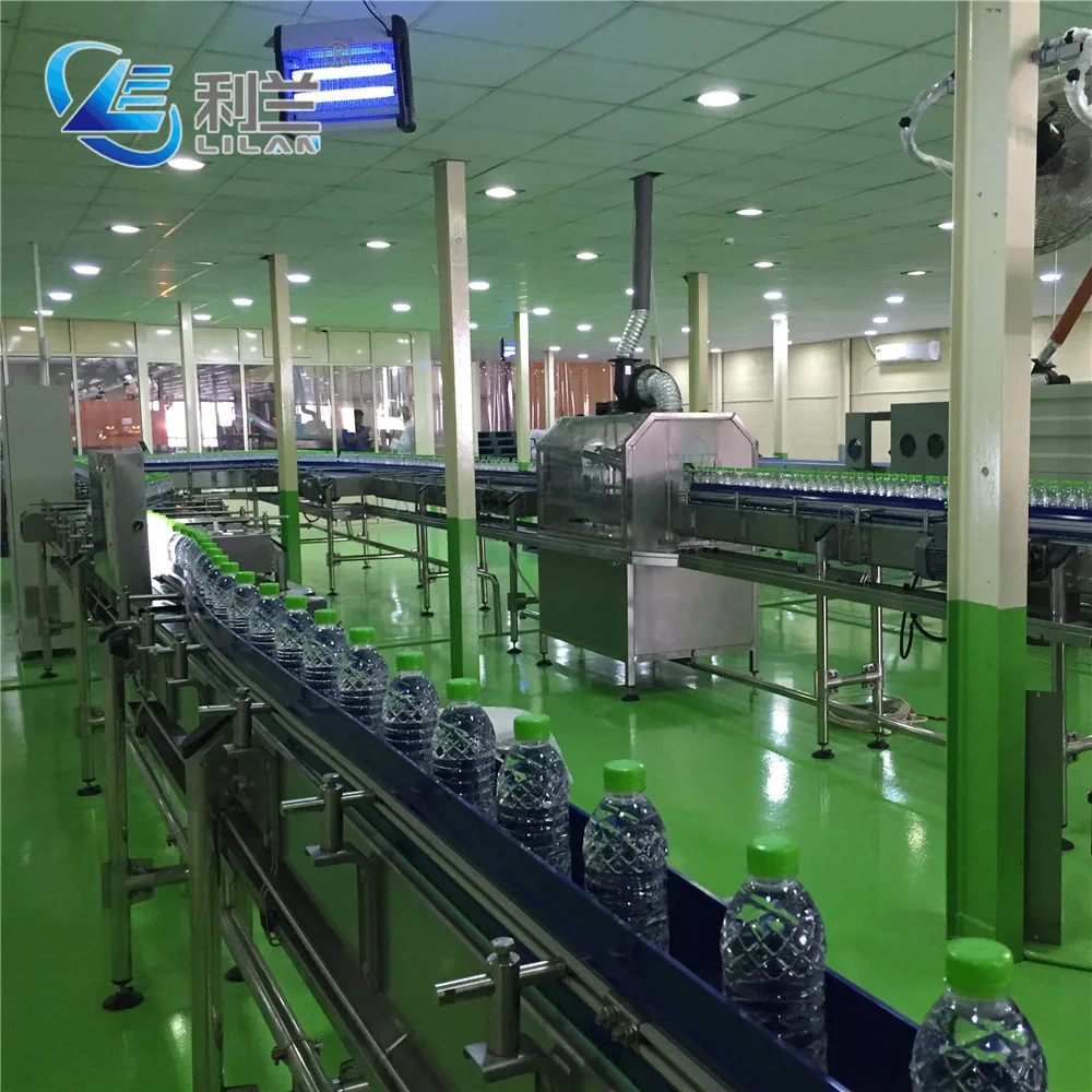 Lilan co2 carbonated soft drinks water filling machine line/bottle washing filling capping sealing production line