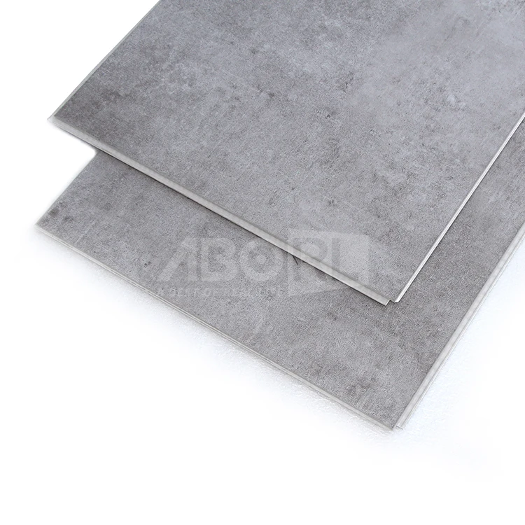 Окрашенные 4 V-groove SPC цемент коммерческое пространство рекомендуется-светло-бежевого цвета воды и огнестойкие виниловые доски напольные покрытия