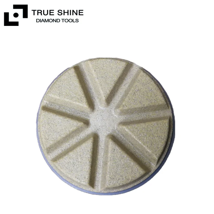 3inch Pure Ceramic Pads Transition from Metal Disc to Resin Pads for Concrete Floor Polishing Pads 2024