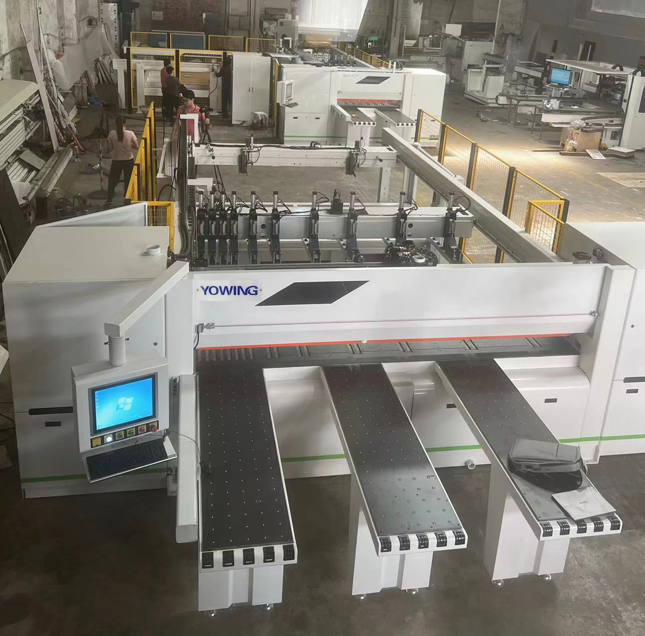 Rear loading CNC Beam Panel saw