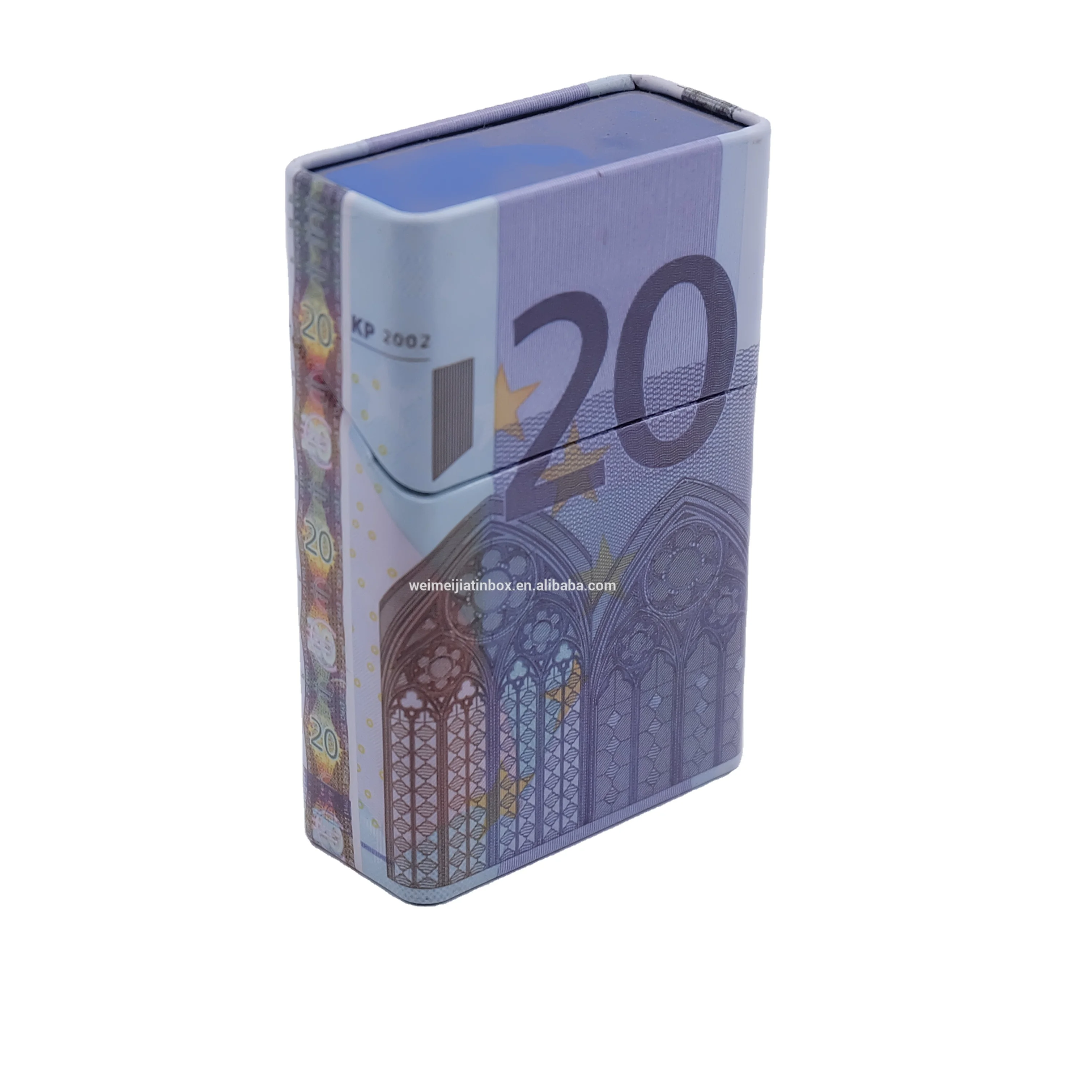 
customized sigare sigar cigarette tabaco Paquets de cigarettes box case tin box game card easy carried estojos para cigarro 