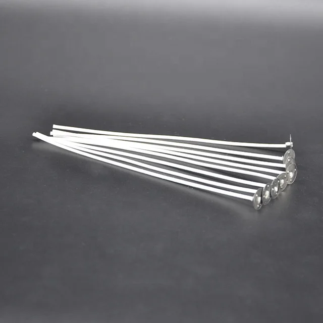 Smokeless Pre Waxed Tabbed Natural Cotton Candle Wicks 12cm Wax Wick for