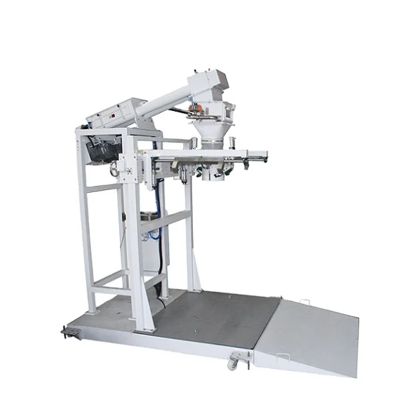 
Big ton bag sodium chloride filling machine packing station 