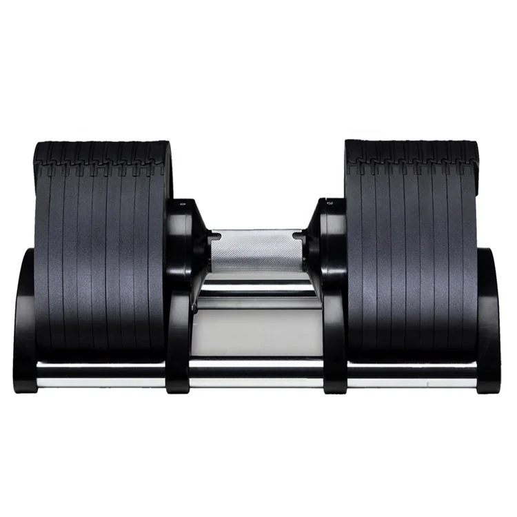 new design 45lb 54lb 72lb 80lb 90lb  Quickly Adjustable Weight Dumbbell