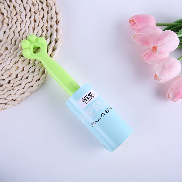 Высококачественная китайская продукция, липкая бумага, пластиковая ручка с милым кошачьим когтем, портативная многофункциональная Экологически чистая Машинка для снятия катышков