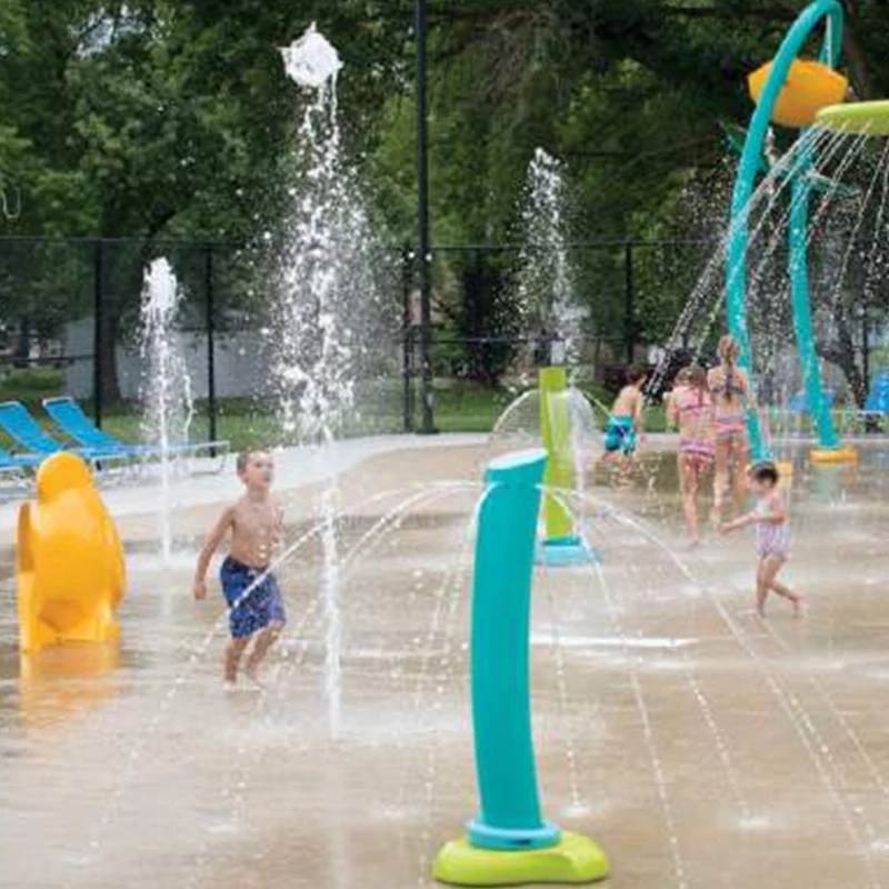 Histar pool slide water park equipment splash spray aquatic fun park