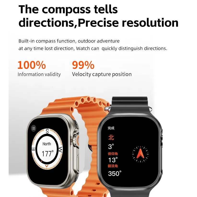 WS83 MAX Ultra 49mm BT Music Recording Smartwatch Series 8 Waterproof Smart Watch Reloj inteligente Series 8 Ultra Smartwatch