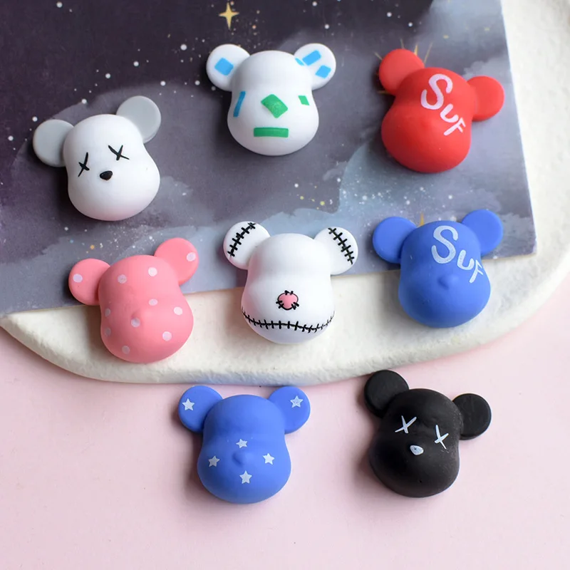 Bulk Supply 3D Quality Kawaii Pink Kitty Series Cartoon Characters Animals Accessories Cute Resin Nail Art Decoration Charms