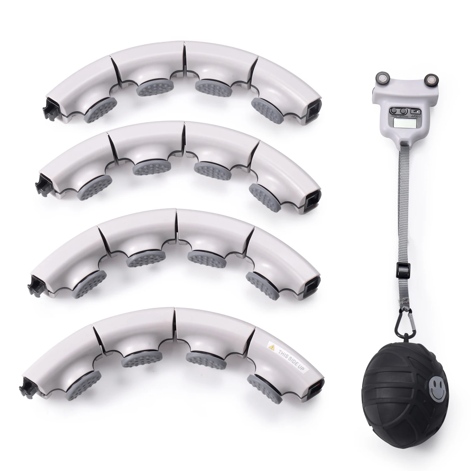 Hot Sale New Smart High Quality Detachable Adjustable Hoop Hula with Operation Manual Exercise Hoop for Adults