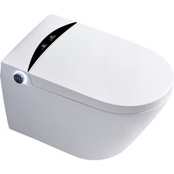 Bathroom Ceramic Luxury Automatic Sensor Flushing Electric One Piece Smart Toilet Intelligent