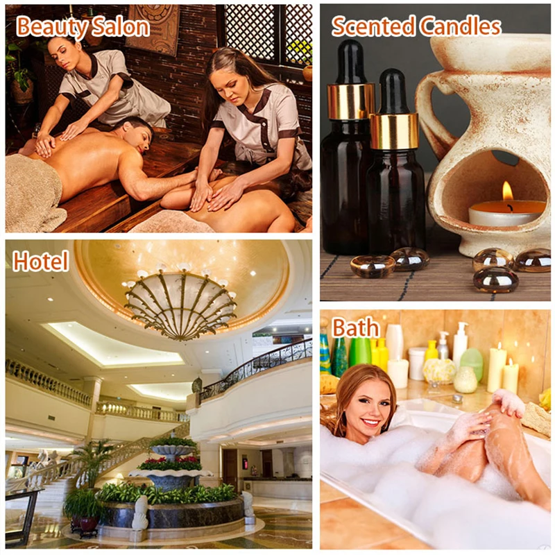 ECO FINEST Packaging Organic Natural Aromatherapy Skin Whitening Body Massage Oil Aroma Diffuser Rose Eeeential oil -826445