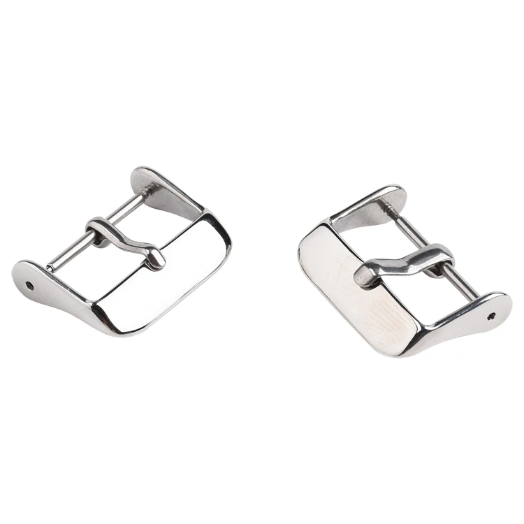 Shiny 20 mm 22 mm  316I Stainless Steel Watch Buckle for Watch Strap