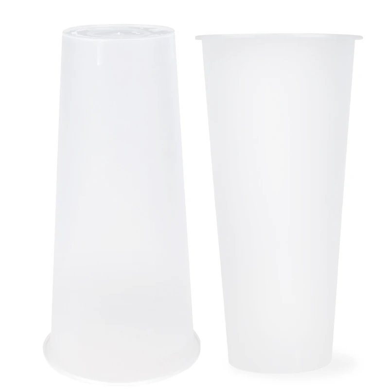 Wholesale Custom Logo Eco Friendly Biodegradable Reusable Disposable Plastic Coffee Cups